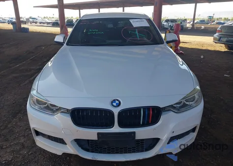 2015 BMW 328I from USA, damaged, VIN WBA3C1C52FK119387